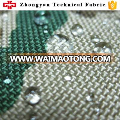 Waterproof 1000d nylon dupont cordura fabric for bags