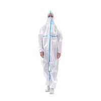 CE approved high quality one-piece isolation protective suit